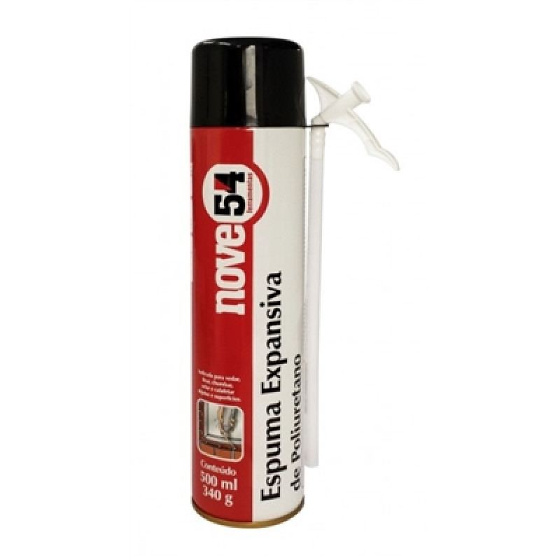 SPRAY ESPUMA EXPANSIVA POLIURET.NOVE54 500ML/340G