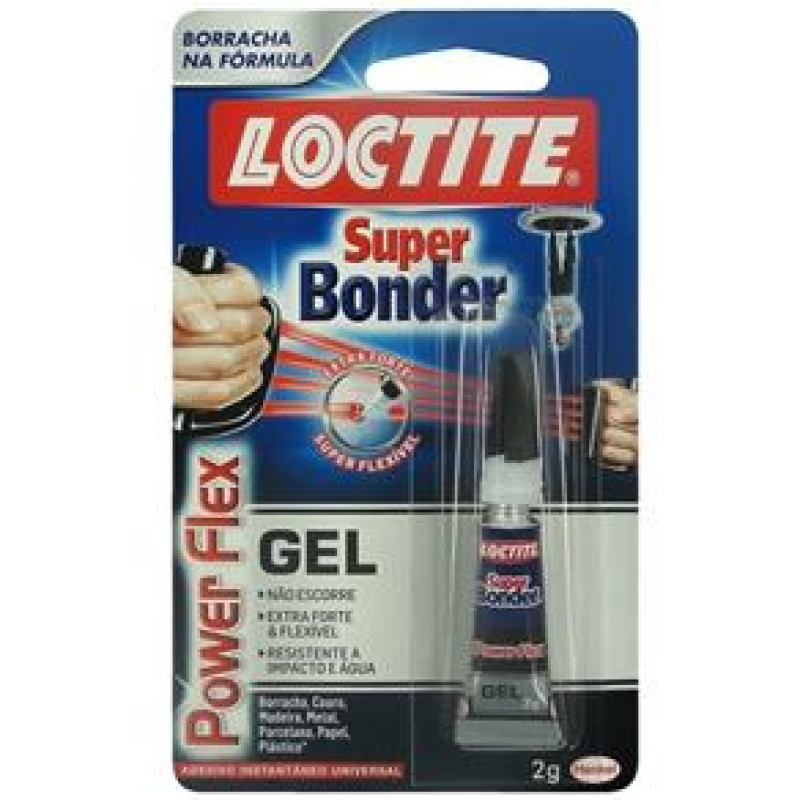 ADESIVO SUPER BONDER - 2,0GR FLEX GEL