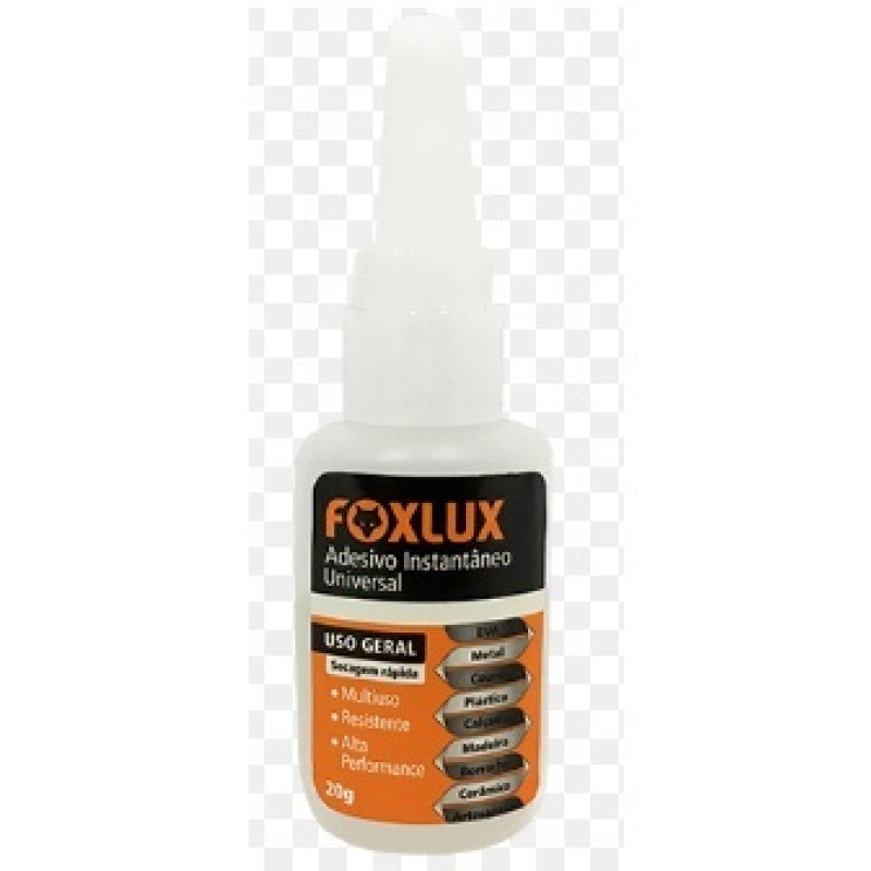 FOXLUX ADESIVO INSTANTANEO UNIVERSAL 20G - 96.02