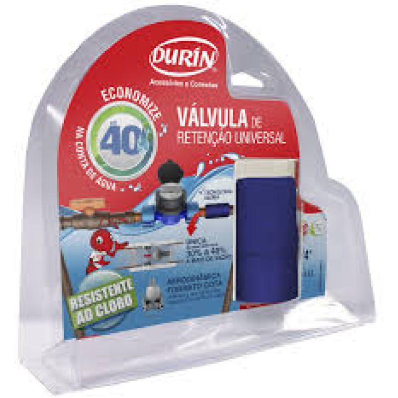 DURIN VALVULA DE RETENCAO UNIVERSAL S/FIL 3/4 - 98