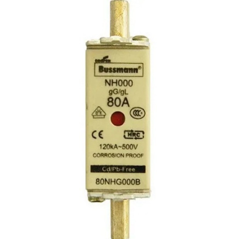 FUSIVEL NH 01 - 80A RETARDADO