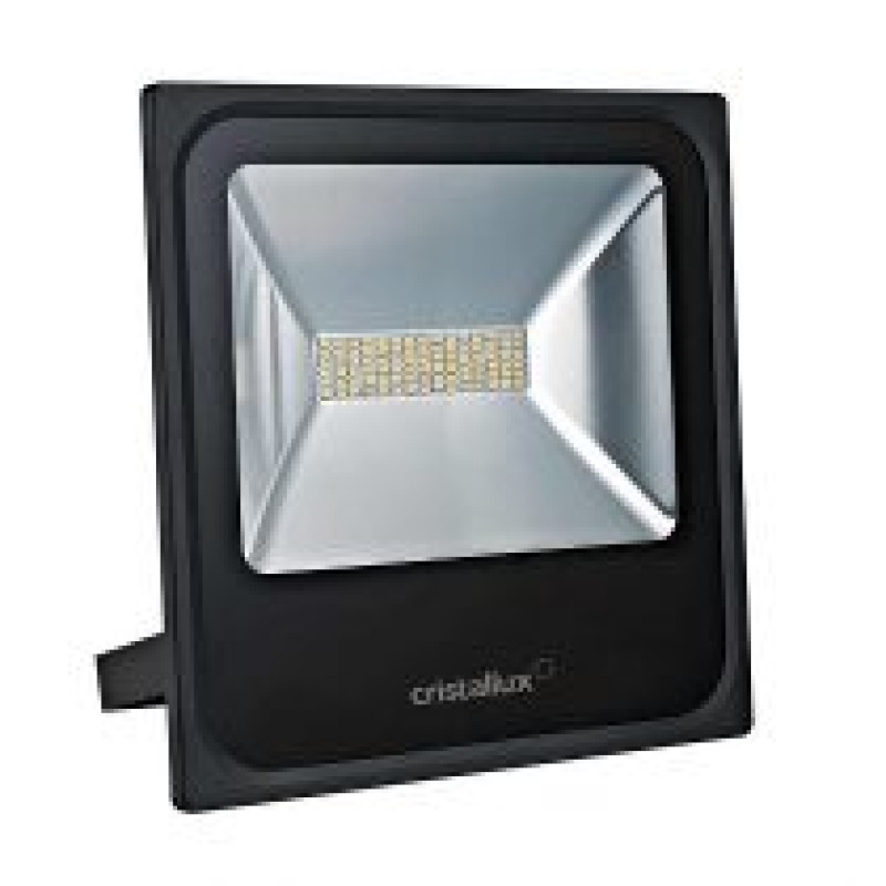 REFLETOR LED 10W VERDE-CORPO PT SLIM CRISTALLUX