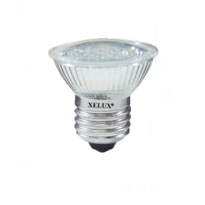 OUTLET LAMP DICROICA 220V-E27-20 LED BR.XELUX