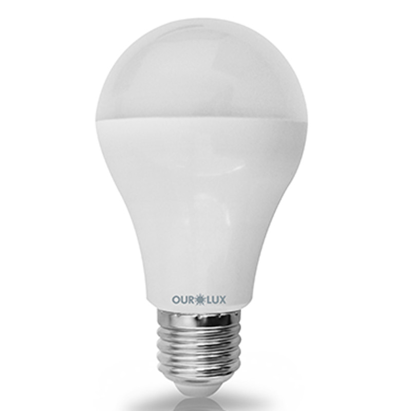 LAMPADA BULBO DE LED OUROLUX 9W E-27 LUZ BRANCA