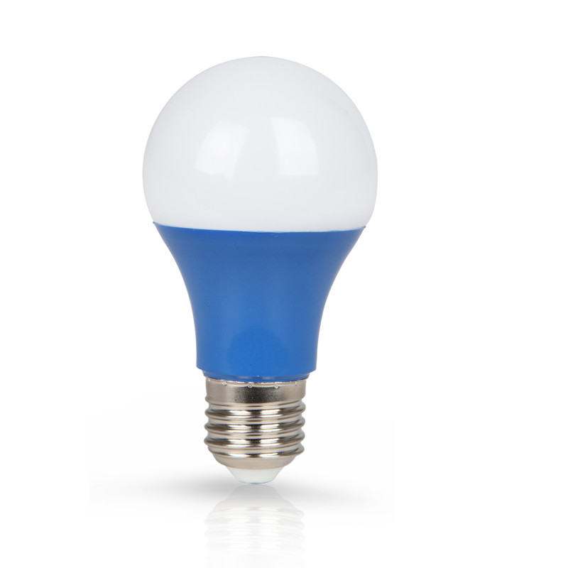 LAMPADA LED OUROLUX E-27 SUPERLED 7W AZUL 220V