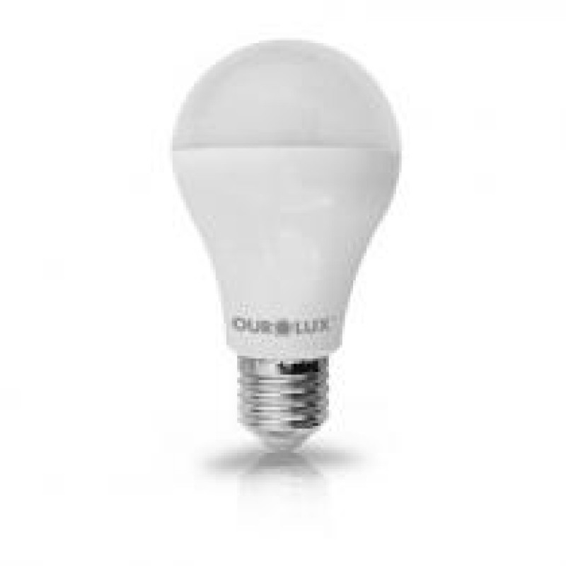 LAMPADA LED OUROLUX E-27 SUPERLED 9W 3 T AM -20495