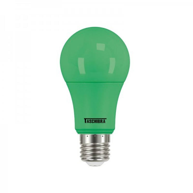 TASCHIBRA LAMPADA LED E27 TKL COLORS 5W VERDE