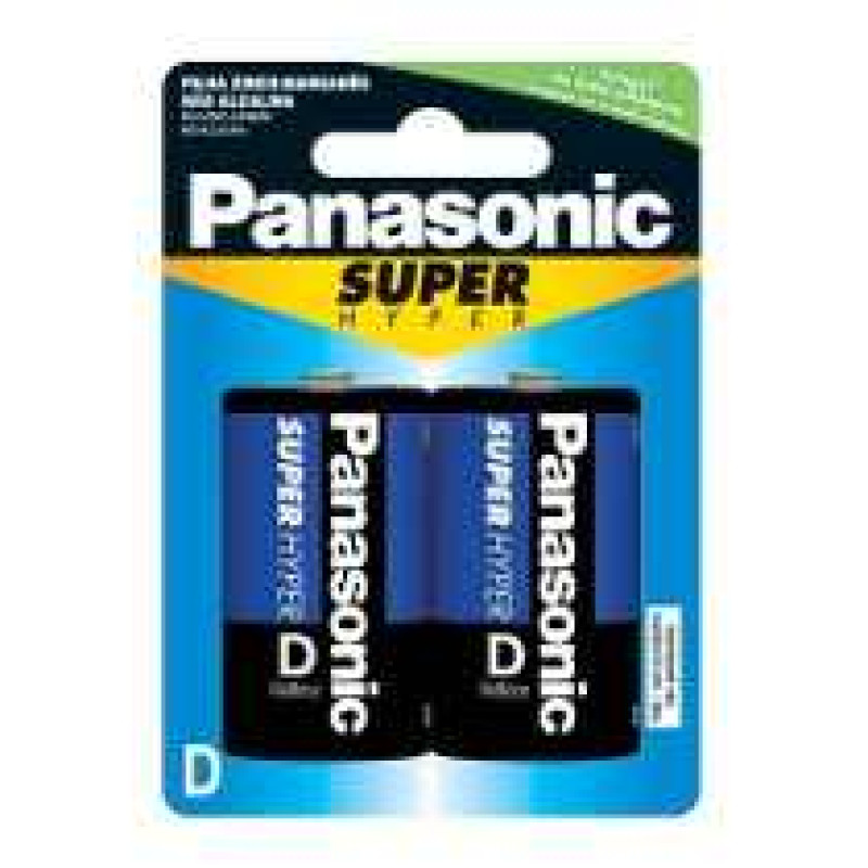 PILHA GR PANASONIC  D S.HYPER AZUL- UN