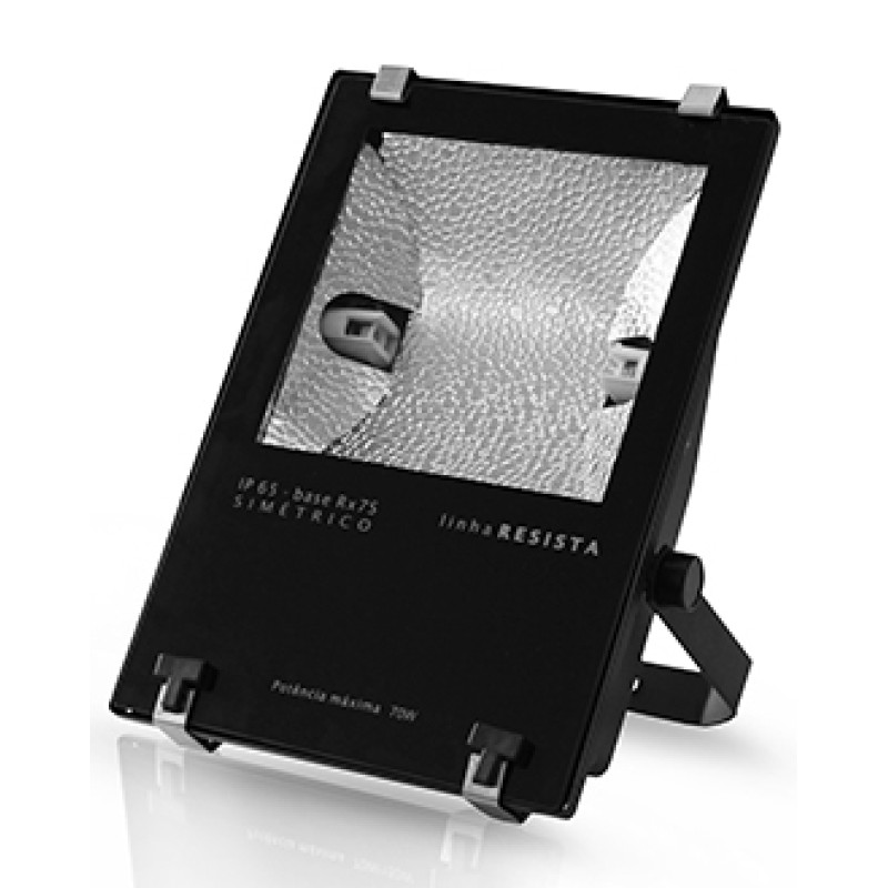 OUTLET OUROLUX REFLETOR 70W IP65  PT -METALICA