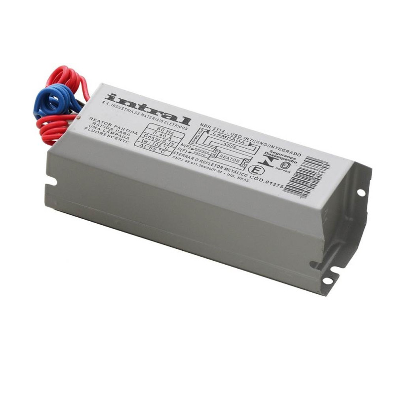 INTRAL REATOR ELETRONICO 1X20W - 220V POUP-AF