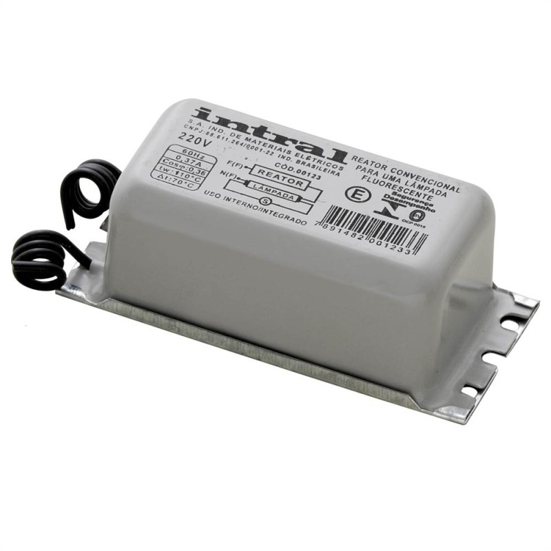 INTRAL REATOR CONVENCIONAL 20W 220V-60HZ