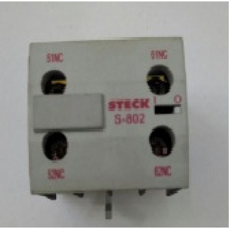 STECK BLOCO CONTATO AUX S802