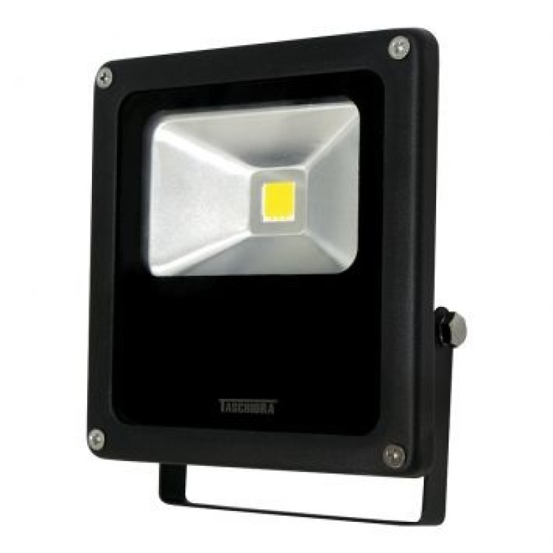 REFLETOR LED 20W 6500K-CORPO PT TASCHIBRA