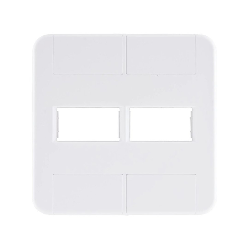 TRAMONTINA TABLET PLACA 4X4 -2 POSTO BR HORIZONTAL