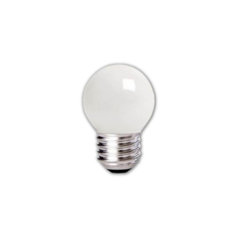 LAMPADA BOLINHA LEITOSA E-27 15W SADOKIN E27 BG-45