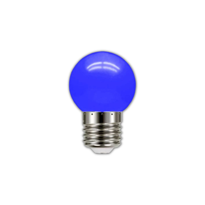 LAMPADA BOLINHA COLORIDA AZUL 15W SADOKIN BG-45