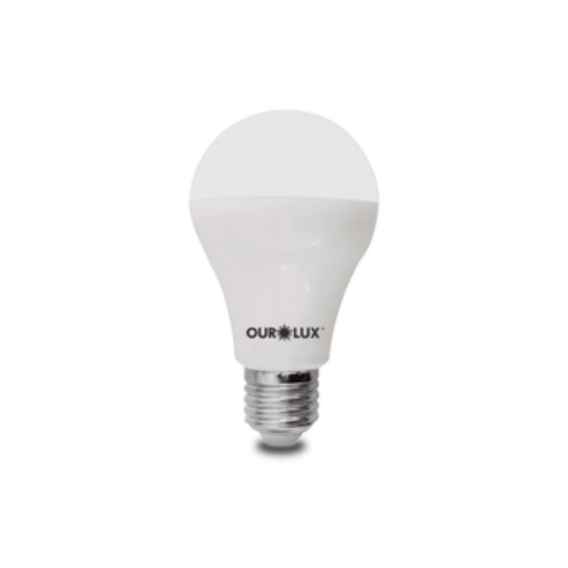 LÂMPADA LED 9W BRANCA MORNA 3000K COM SENSOR DE LUMINOSIDADE