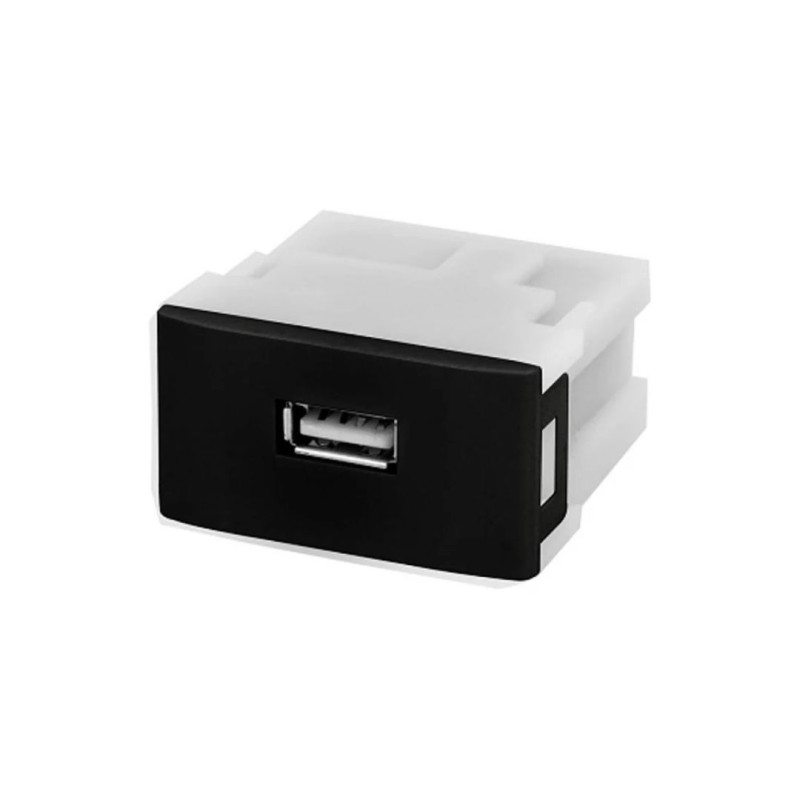 PEZZI MODULO TOMADA USB 1,5A PRETO - 50093-2