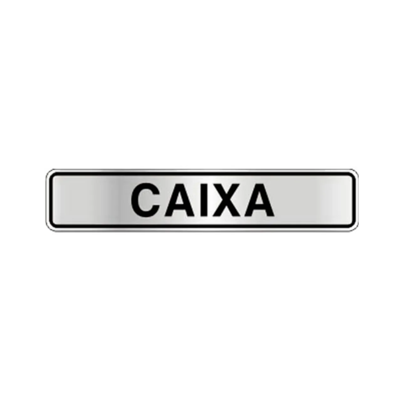 ETIQUETA PLACA CAIXA - 100AT 5X25