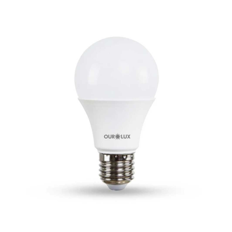 LÂMPADA LED 9W 3 TONS BRANCA NEUTRA  BRANCO MORNO OUROLUX