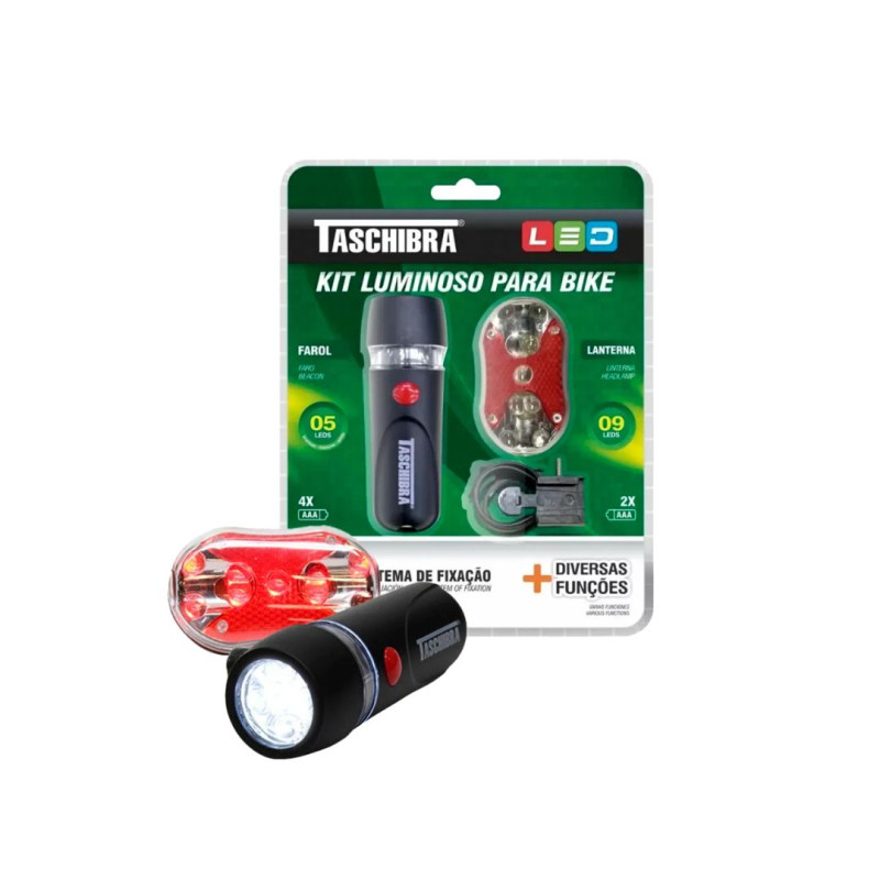 TASCHIBRA KIT LUMINOSO P/ BIKE- 15060074