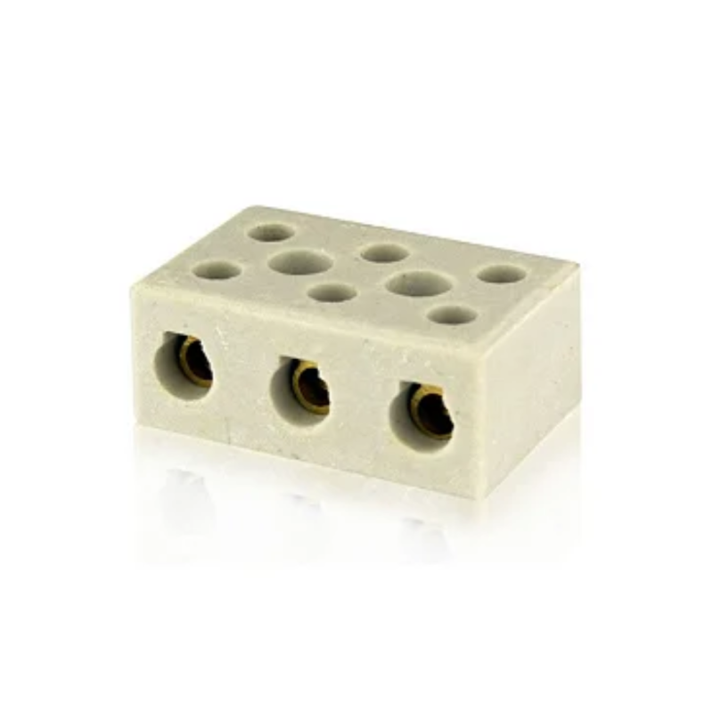 FOXLUX CONECTOR PORCELANA 10 MM TRIPOLAR 04.12