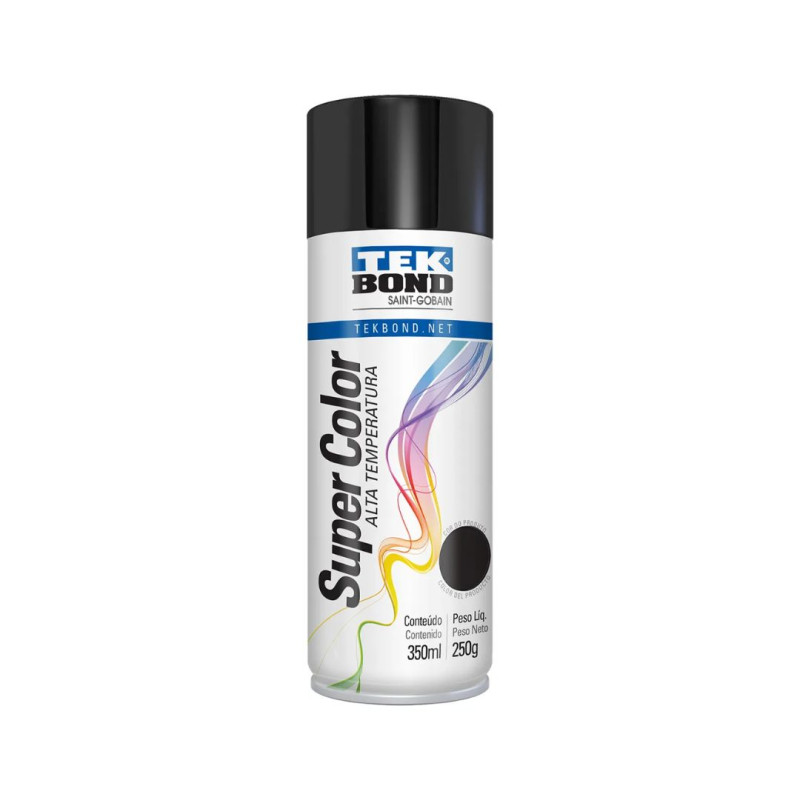 TINTA SPRAY PT FOSCO 350ML TEK ALTA TEMPERAT.