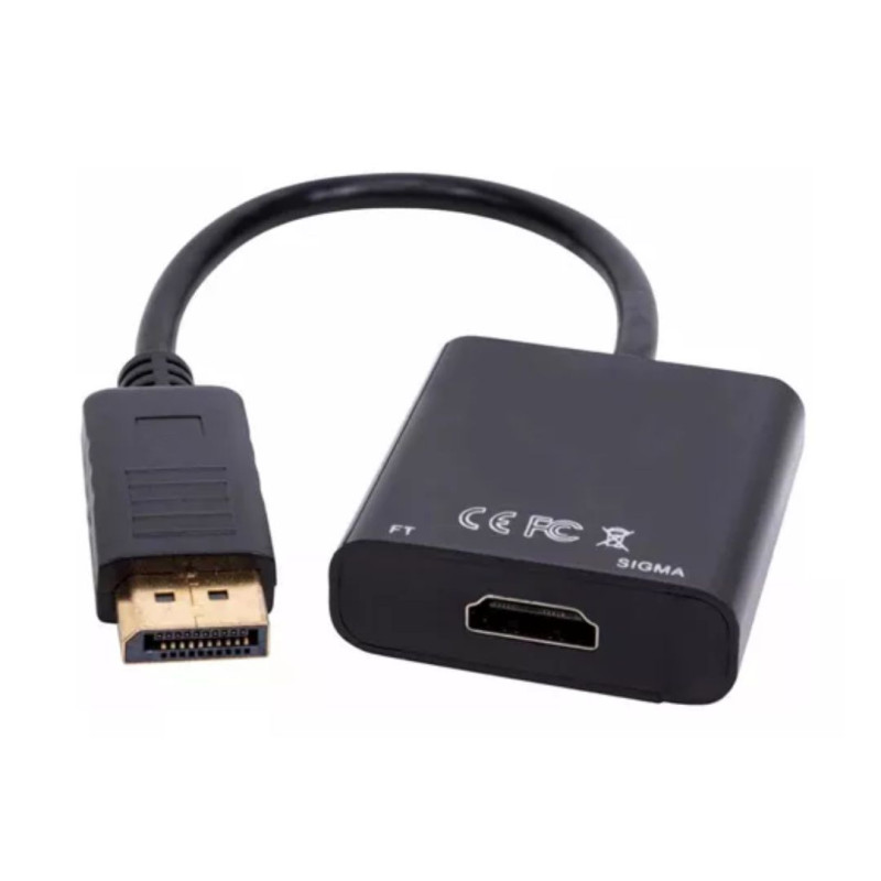 CABO DISPLAYPORT PARA HDMI FEMEA 20CM REF. AD0004