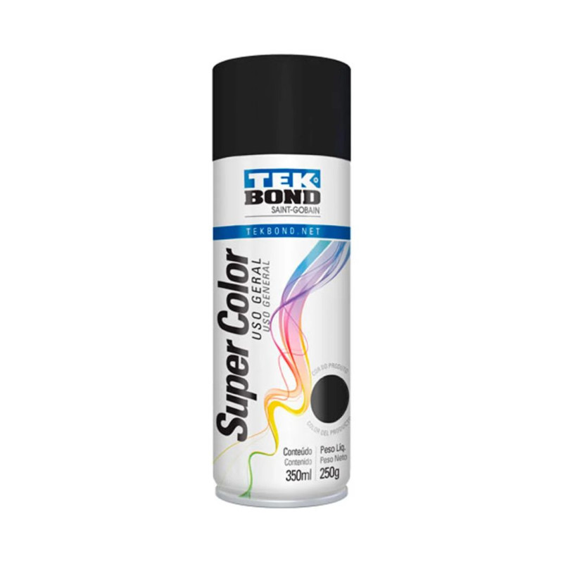 TINTA SPRAY PT BRILHANTE 350ML TEK BOND