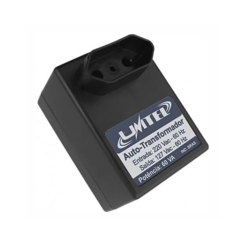 UNITEL TRANSFORMADOR 110/220V 60 VA PAREDE - 107