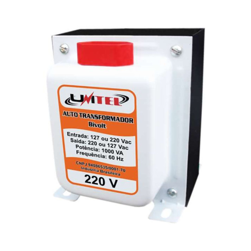 UNITEL TRANSFORMADOR 110/220V 1000VA - 1623