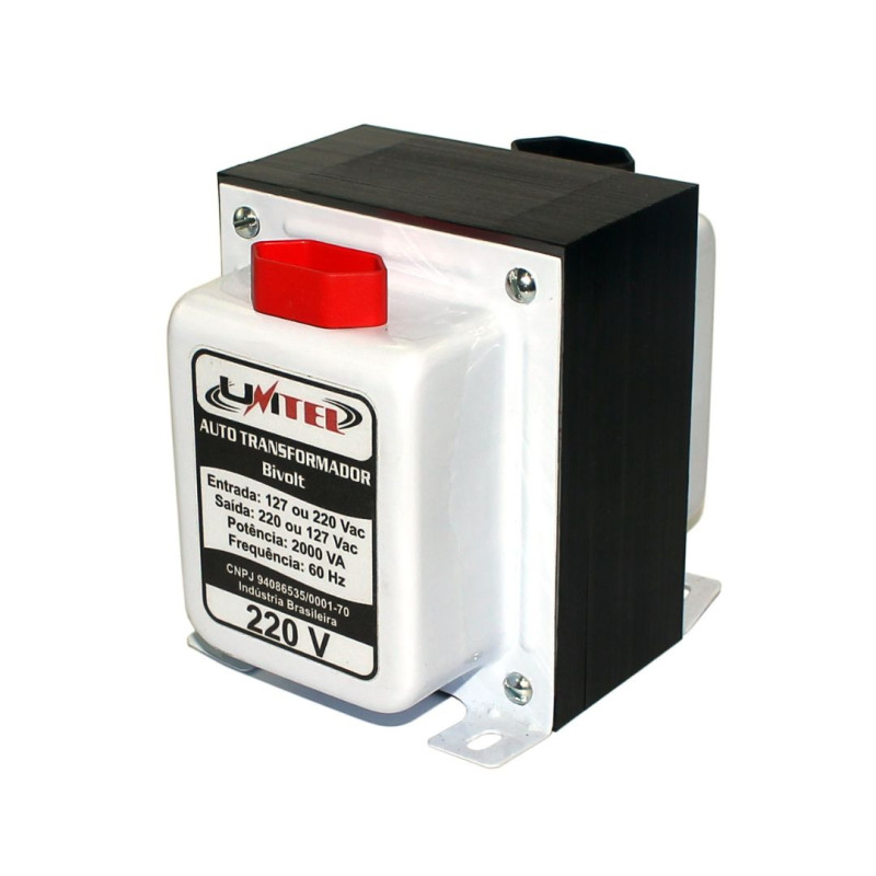 UNITEL TRANSFORMADOR 110/220V 2000VA - 1625