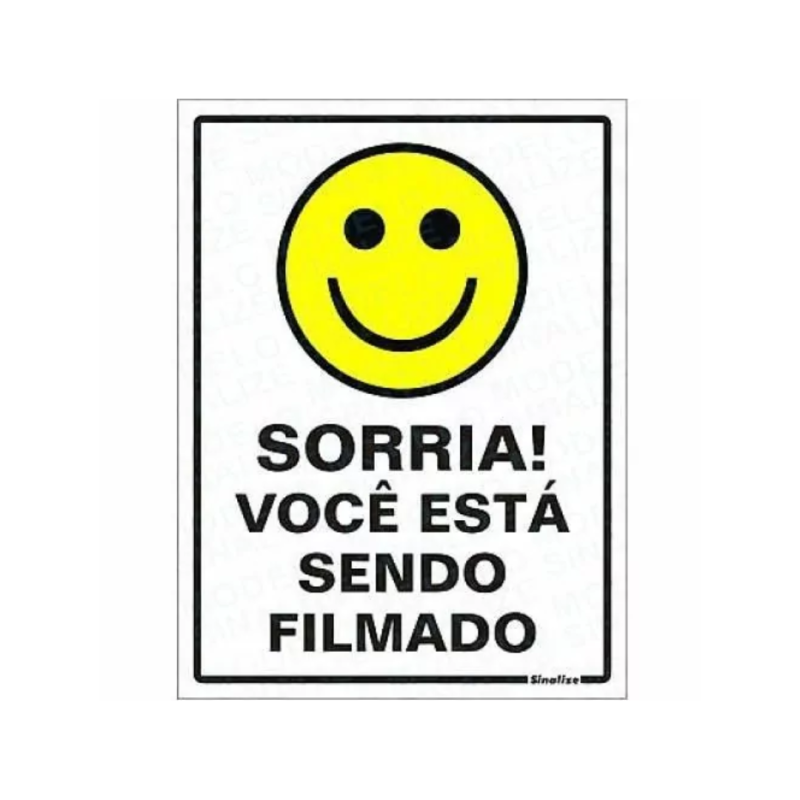 ETIQUETA PLACA SORRIA- FILMADO - 220AJ